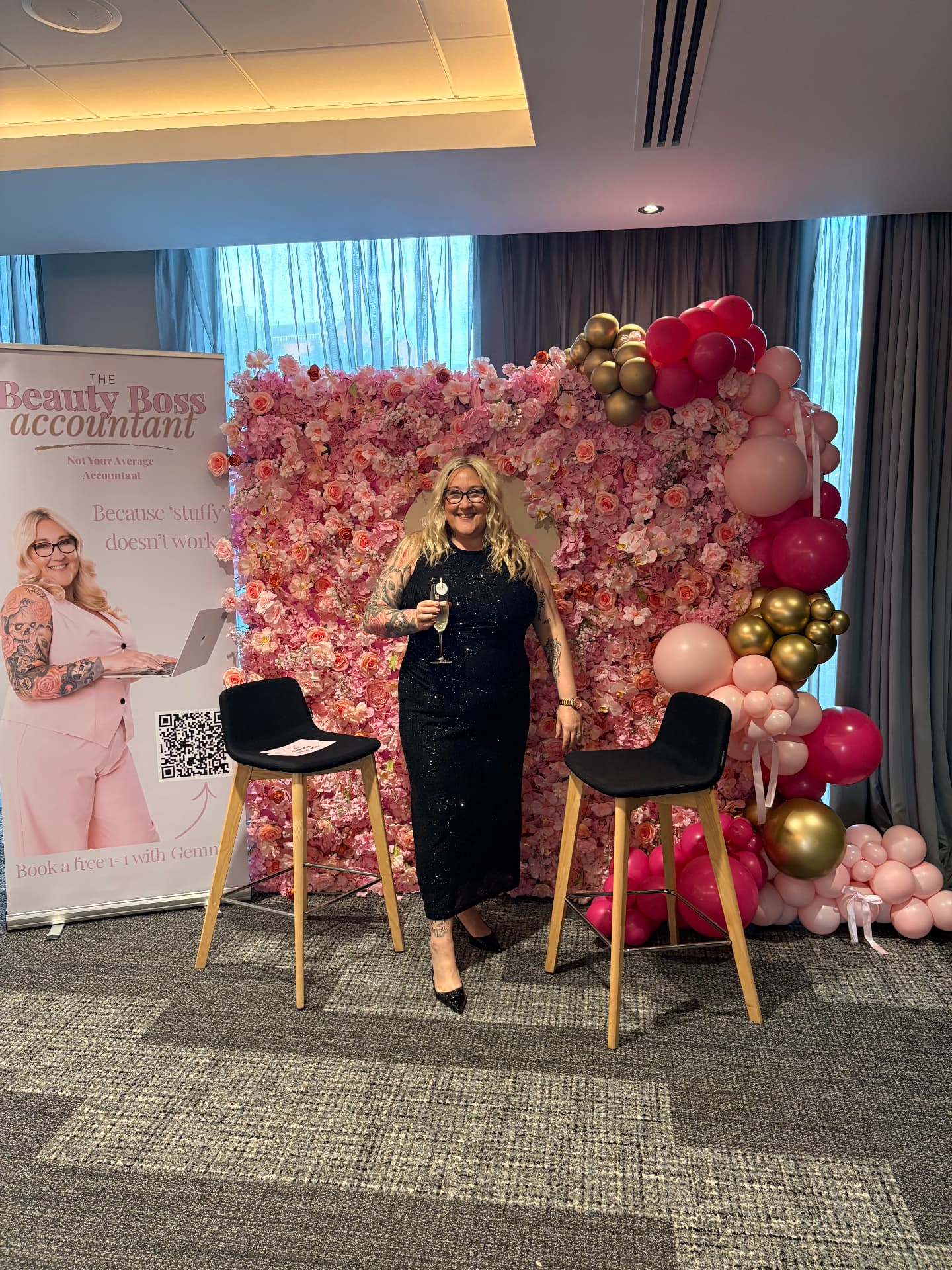Gemma Dwyer at the Beauty Business Elevation event